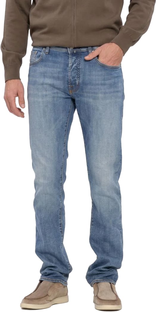 Jacob Cohen Bard Ltd Slim fit Blauw