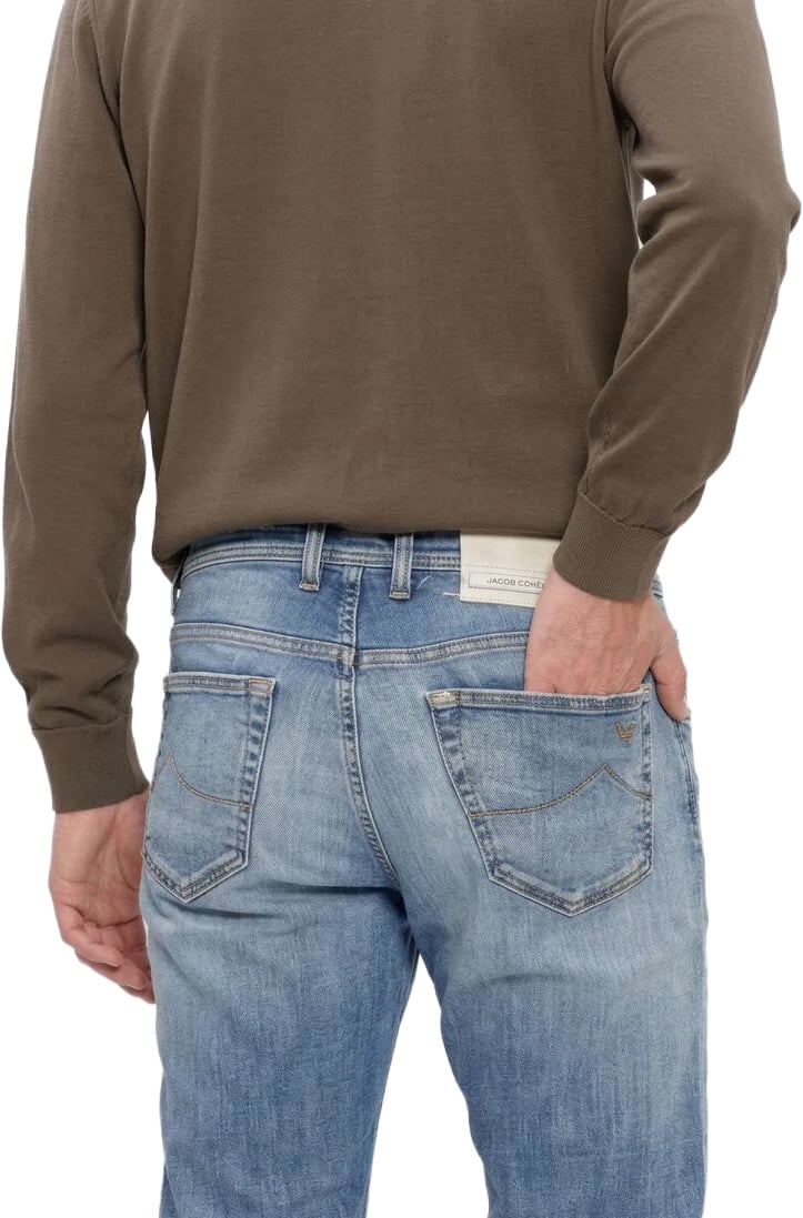 Jacob Cohen Bard Ltd Slim fit Blauw