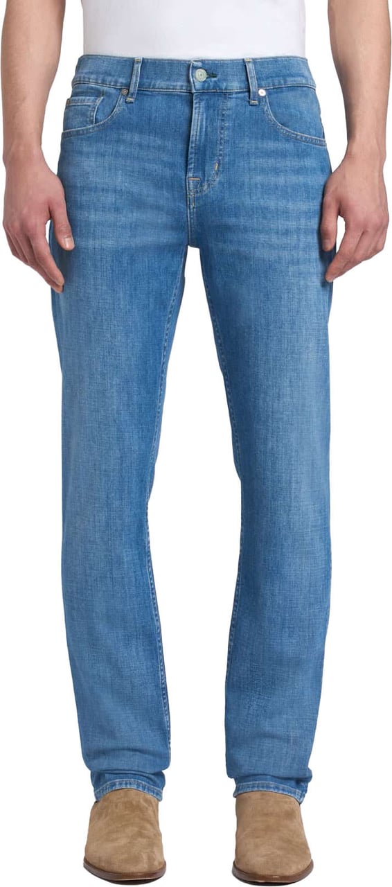 7 For All Mankind Slimmy Special Edition High Point B Blauw