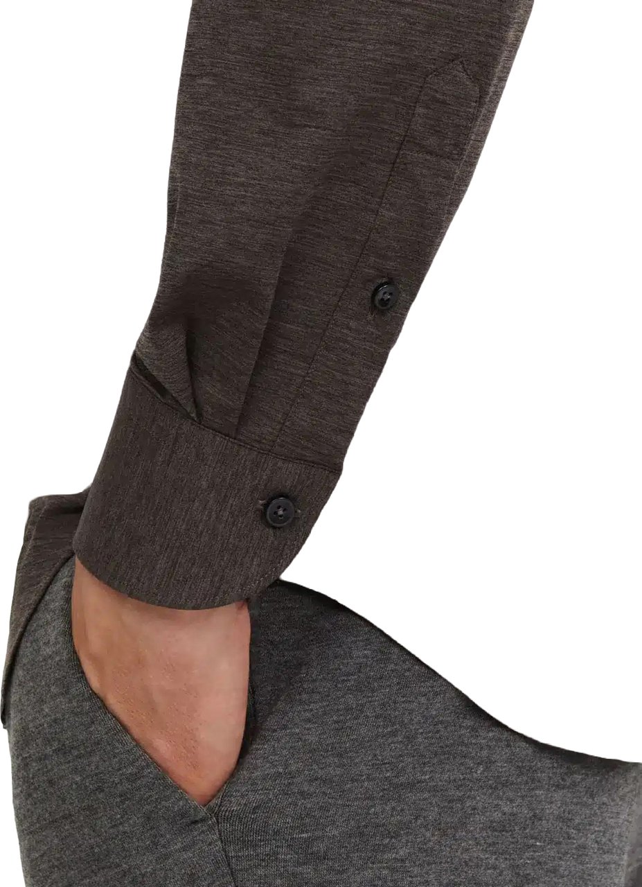 Xacus Active Tailor Dark Brown Melange Bruin