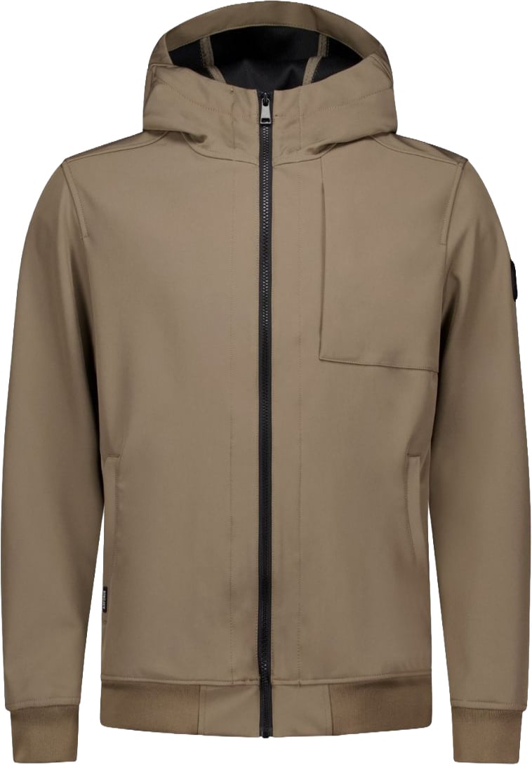 Airforce Softshell Chestpocket Walnut Taupe