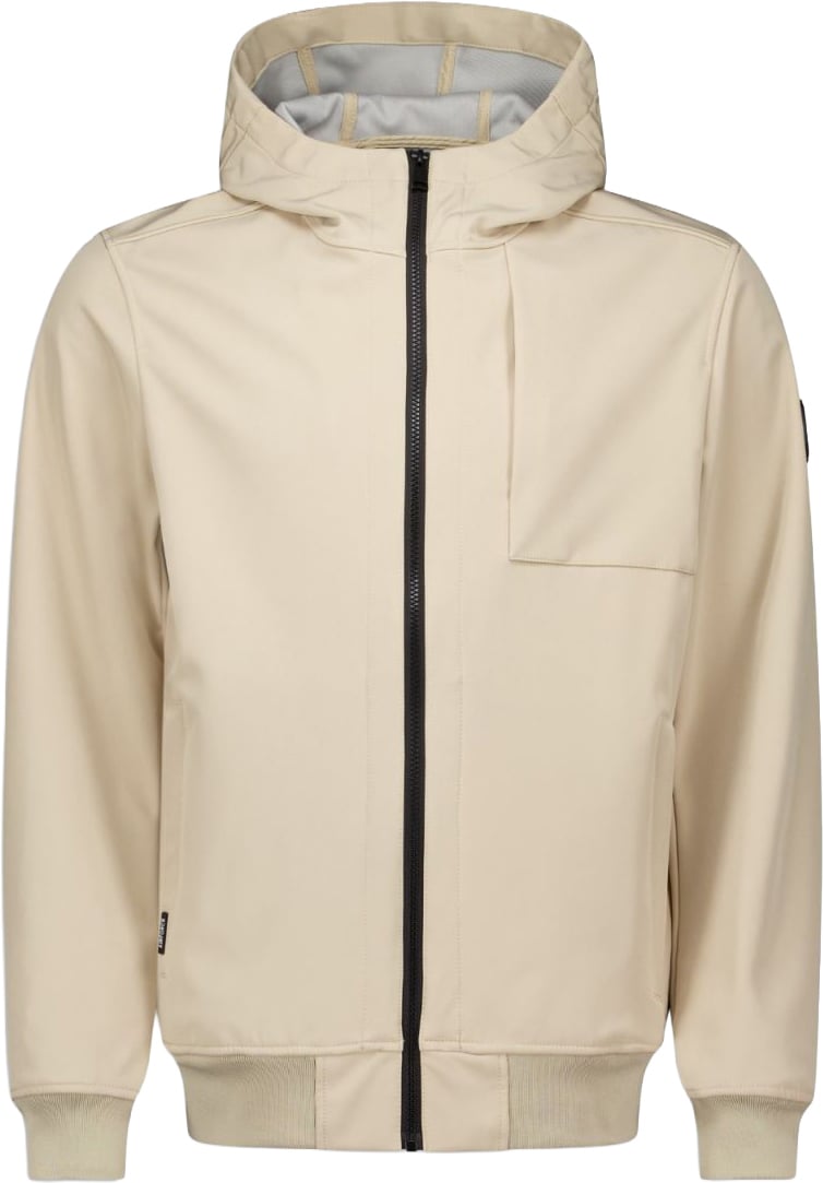 Airforce Softshell Chestpocket Oxford Tan Beige