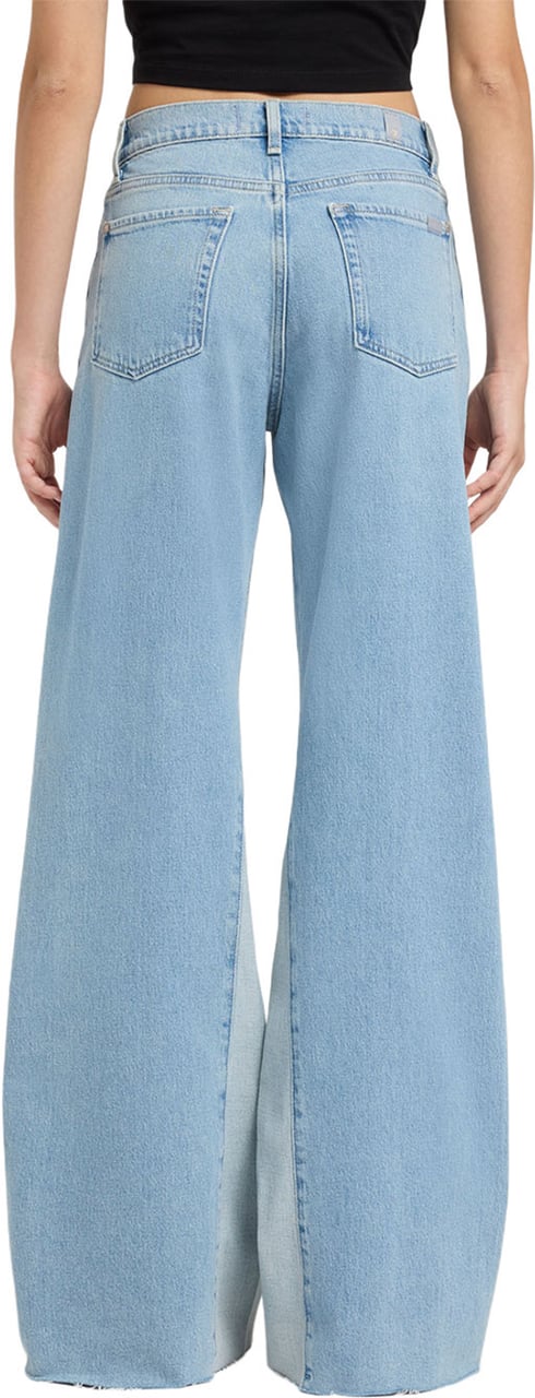 7 For All Mankind Panel Lotta Seabreeze Blauw