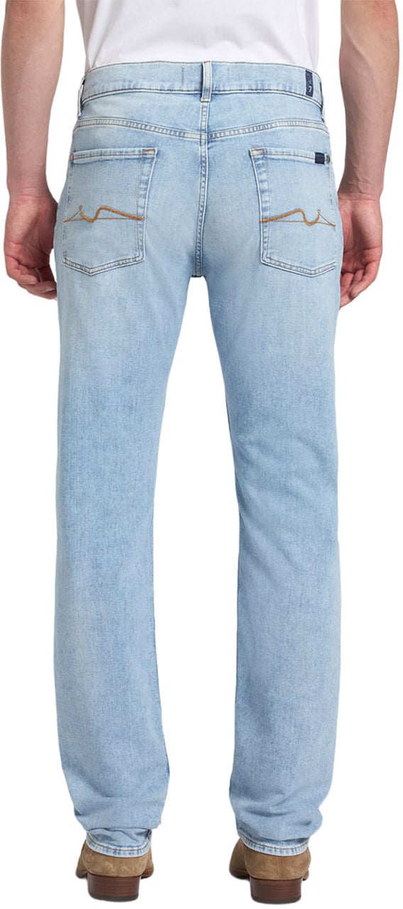 7 For All Mankind The Straight Miramar Blauw
