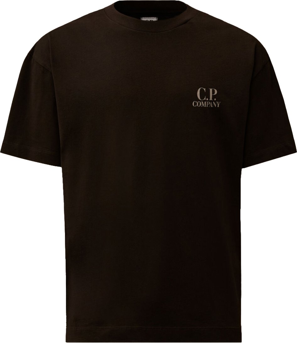 CP Company Jersey short sleeve Zwart