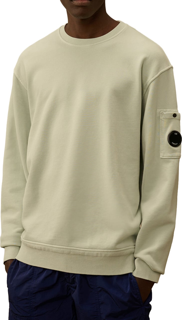 CP Company Crewneck Lens Sweatshirt Blauw