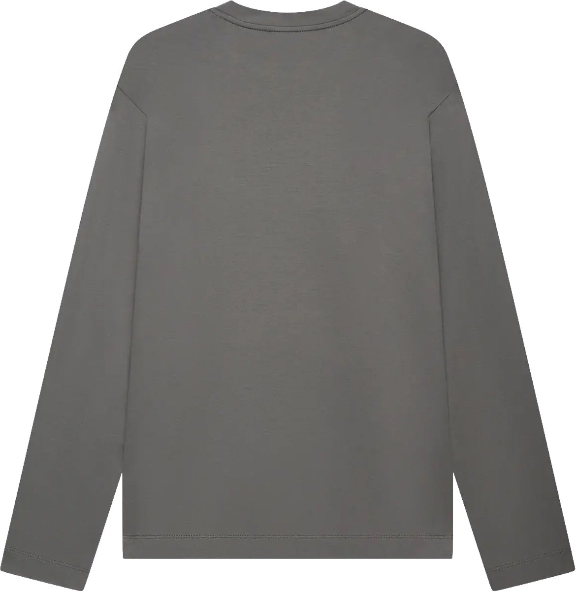 Valenza Interlock Supima Longsleeve Dark Gr Grijs
