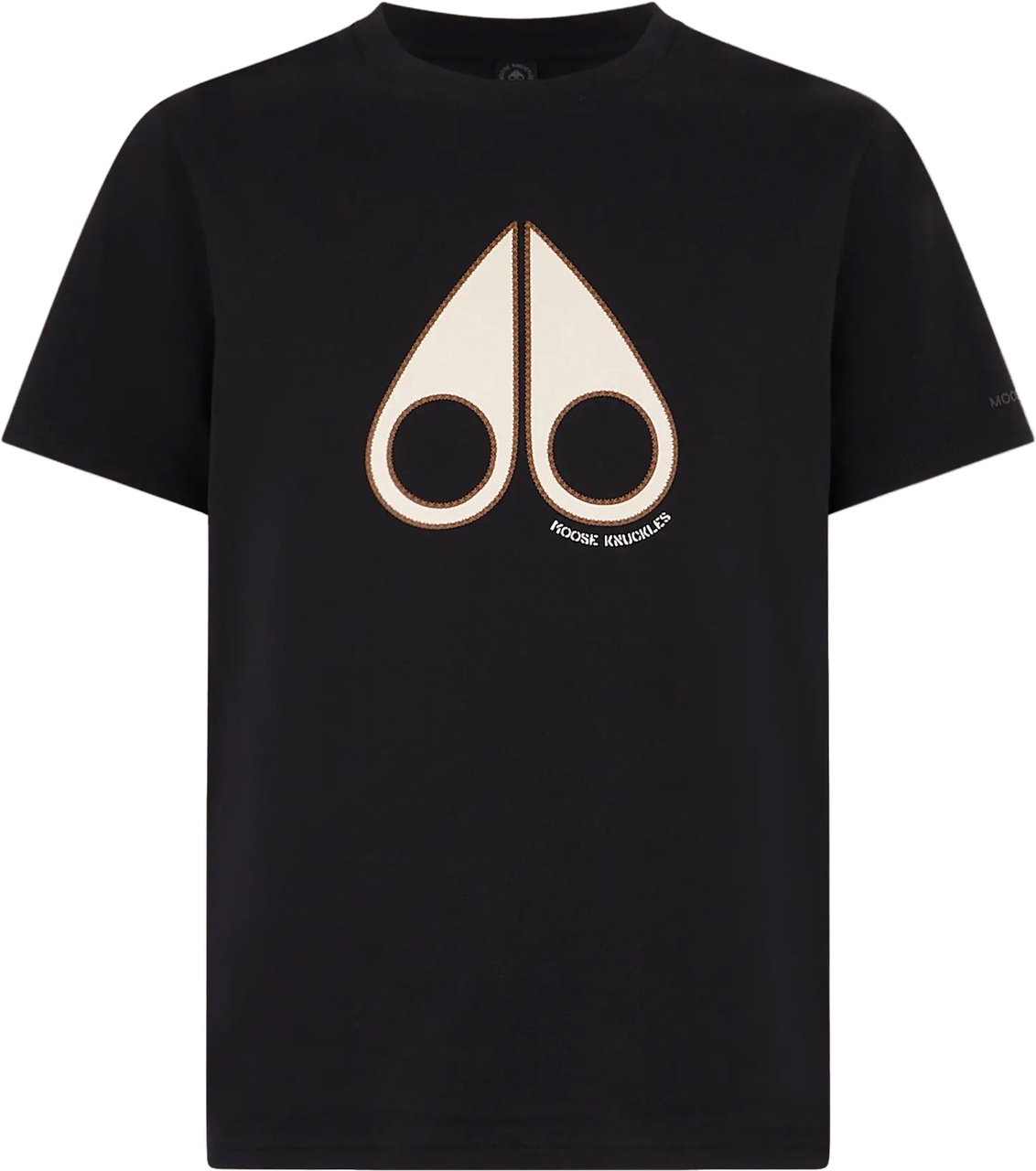 Moose Knuckles Tandem Tee Black Zwart