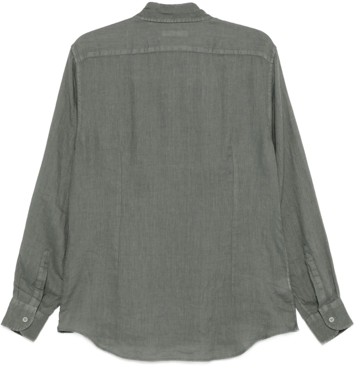 Corneliani shirt khaki Groen