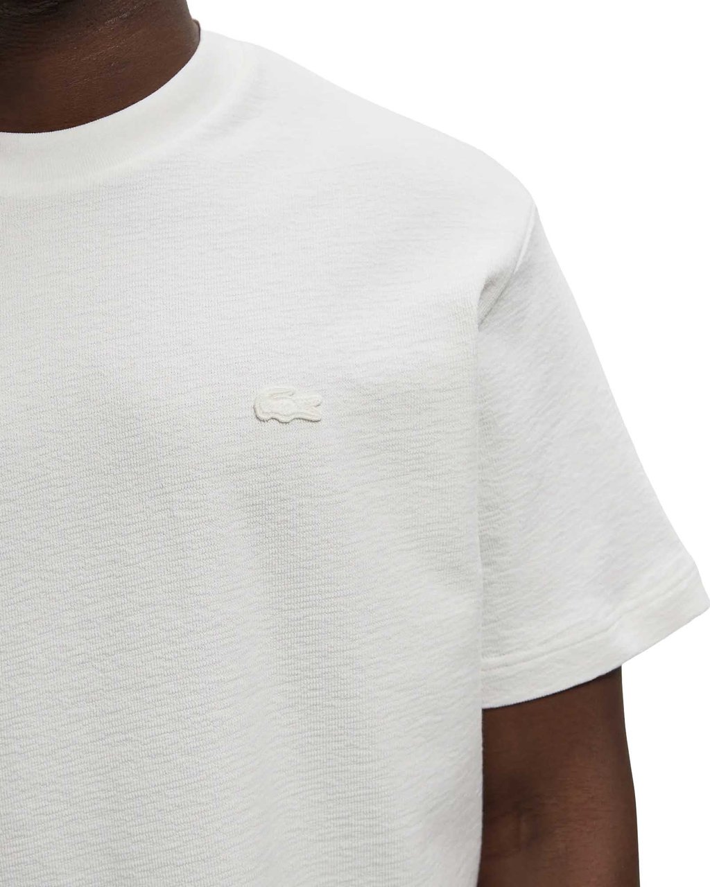 Lacoste t-shirt wit Wit