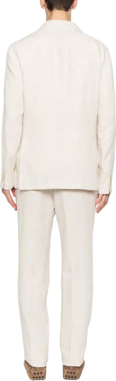 Manuel Ritz suit beige linen Beige