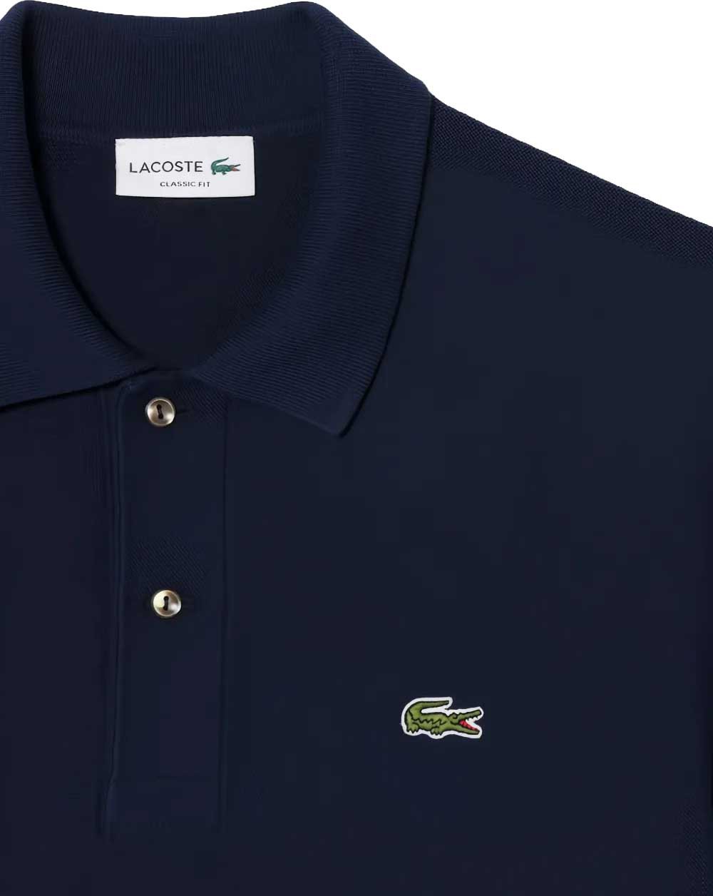 Lacoste polo pull blauw Blauw