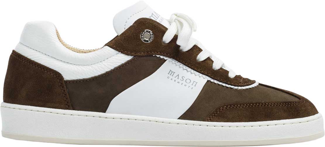 Mason Garments Napoli Bicolore Green Groen