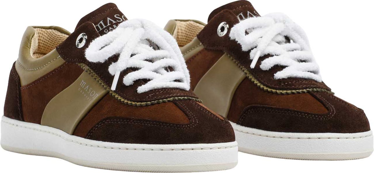 Mason Garments Napoli Unico Brown Groen