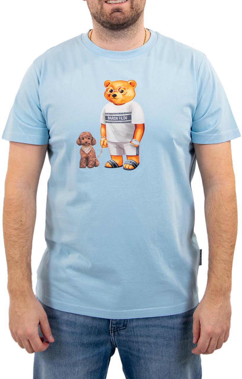 Baron Filou T-Shirt Filou Clxv Blauw