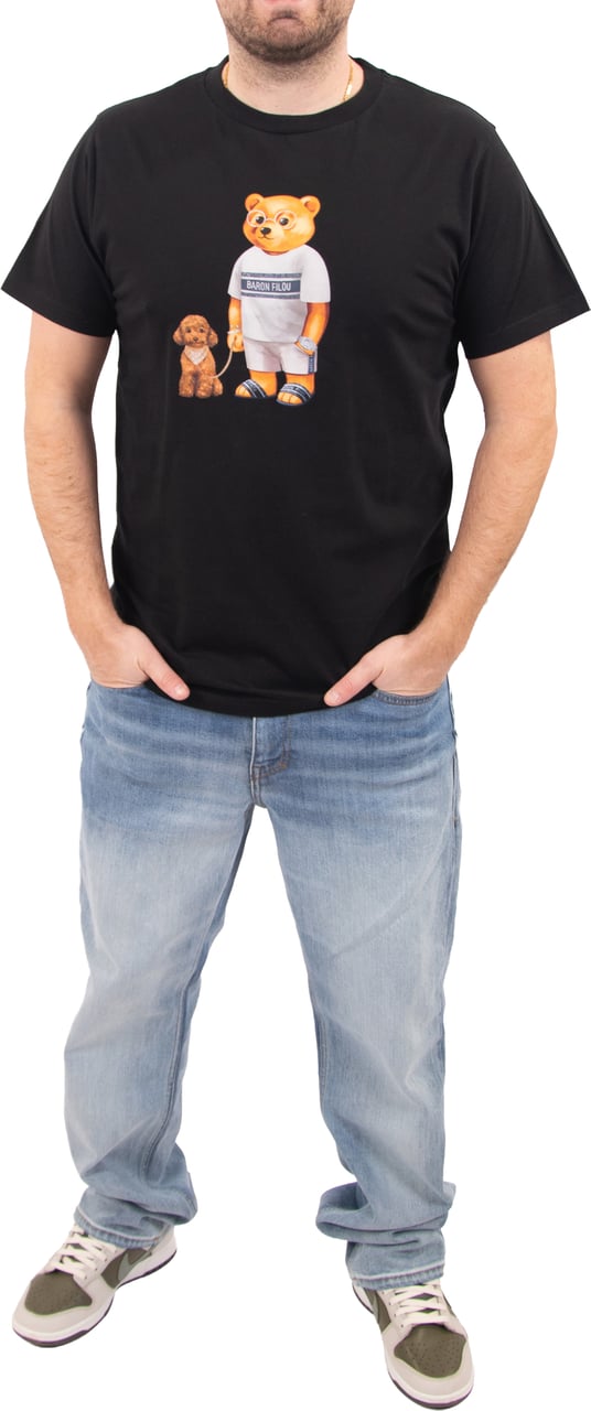 Baron Filou T-Shirt Filou Clxv Zwart