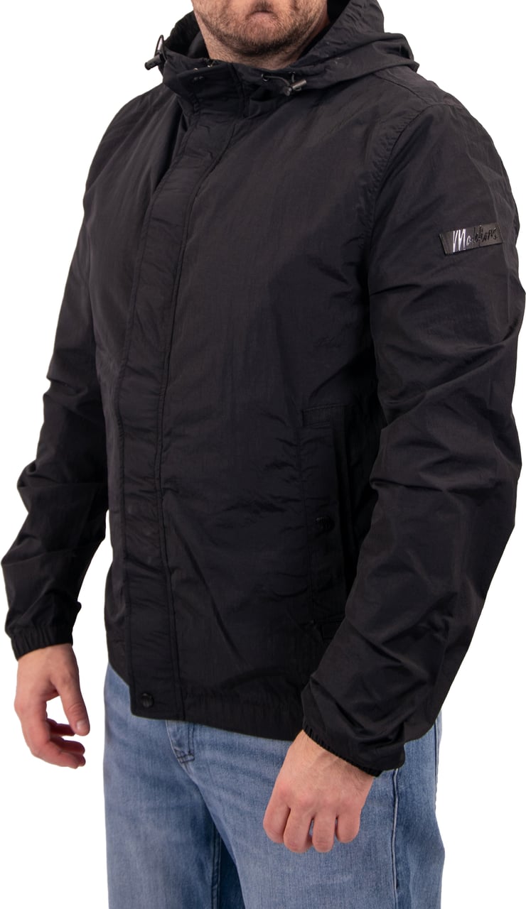 Malelions Malelions Men Nylon Windbreaker Zwart