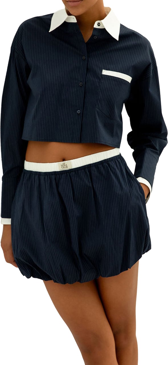 The Lola Club Steph Blouse Blauw