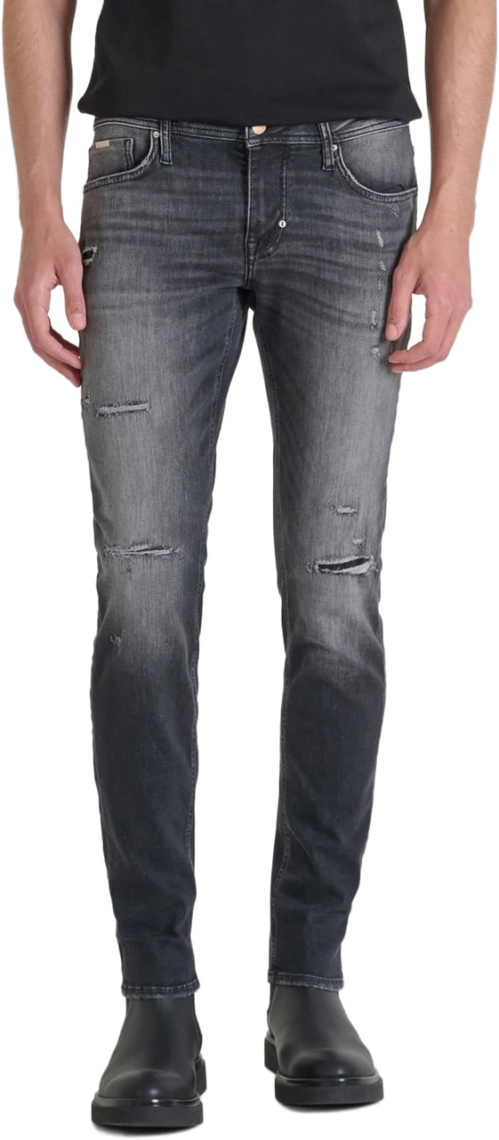 Antony Morato Ozzy Tapered Fit Black Zwart