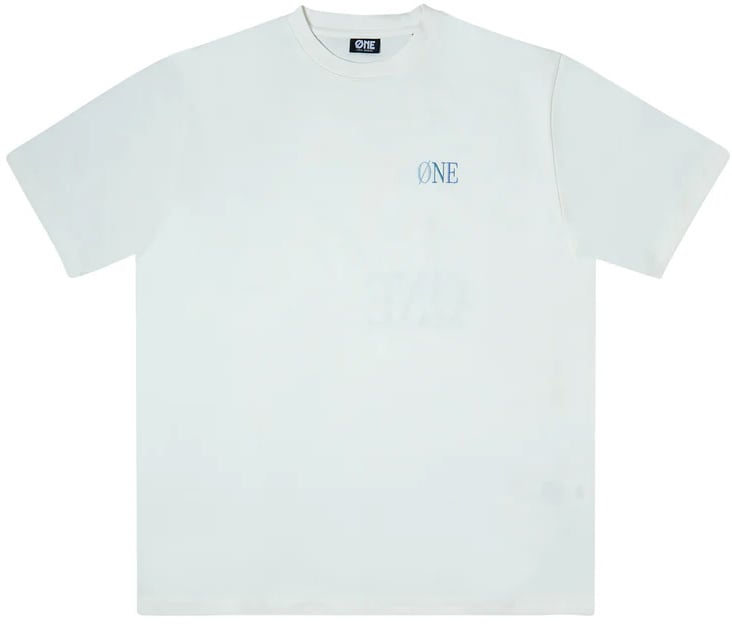 Øne First Movers Blue Berry Flower Tee Wit