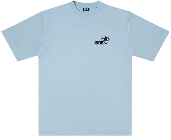 Øne First Movers Super Flower Garden Tee Blauw
