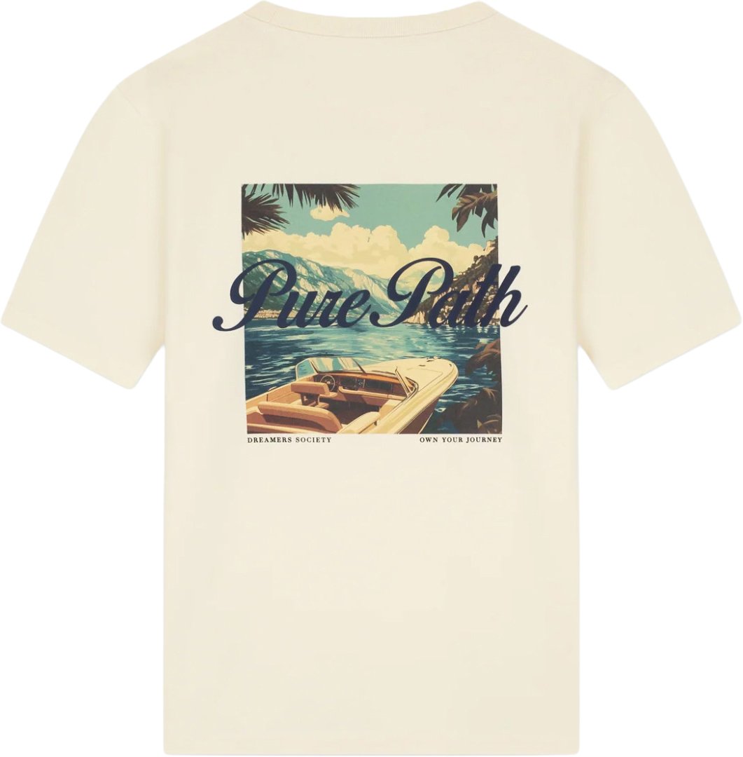 Pure Path Riva View T-shirt Beige