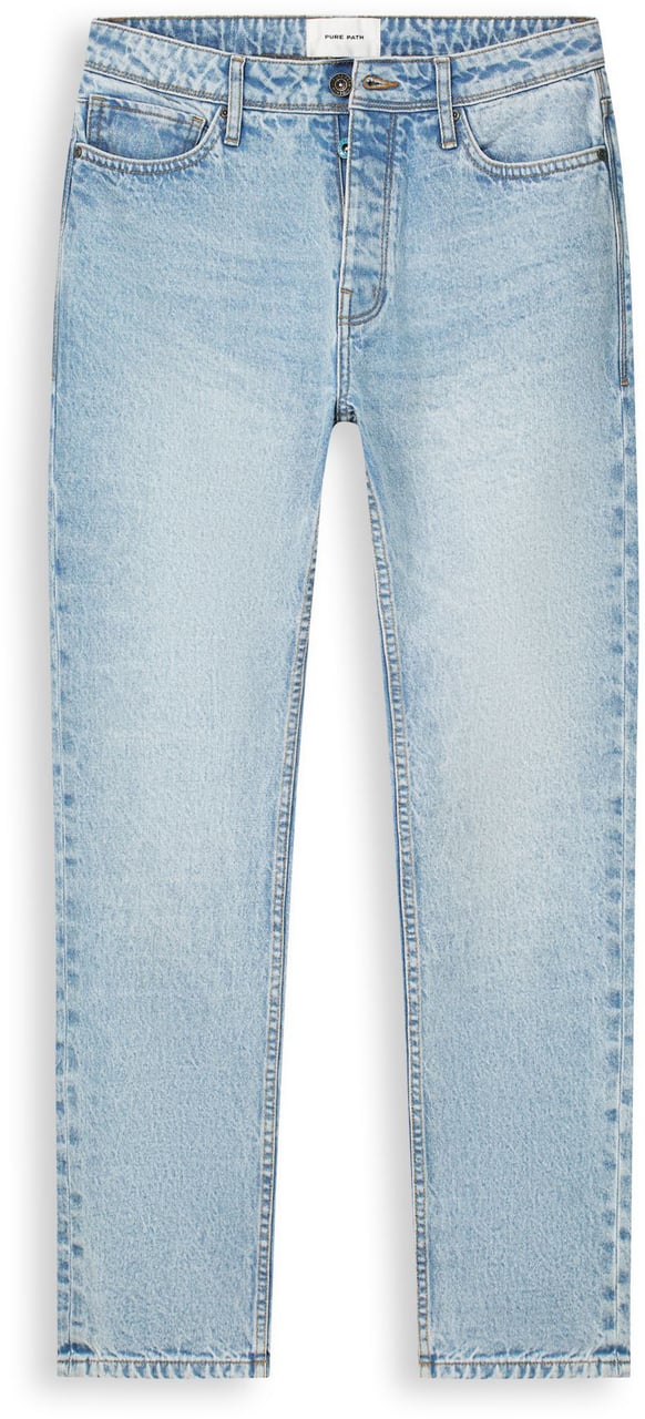 Pure Path The Eric Regular Fit Jeans Blauw