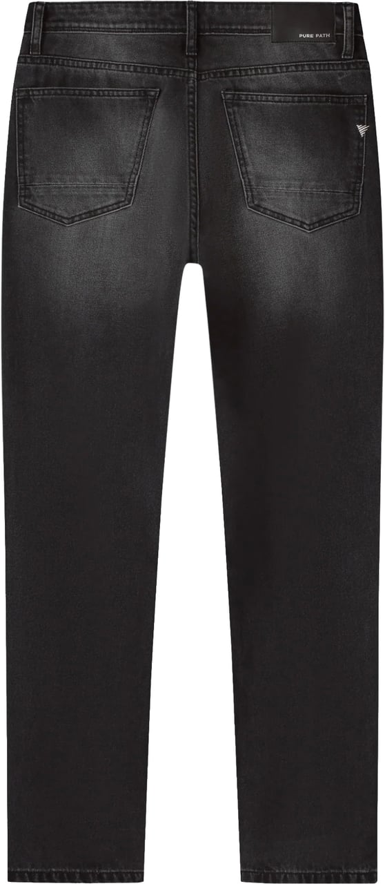 Pure Path The Eric Regular Fit Jeans Zwart