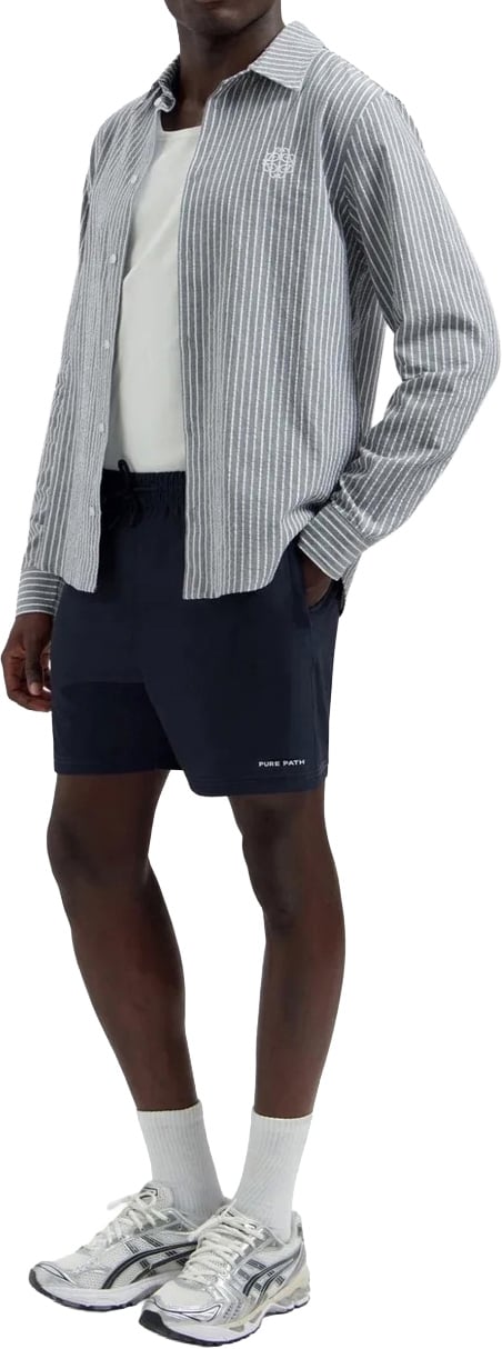 Pure Path Wordmark swimshort navy 26010516 Blauw