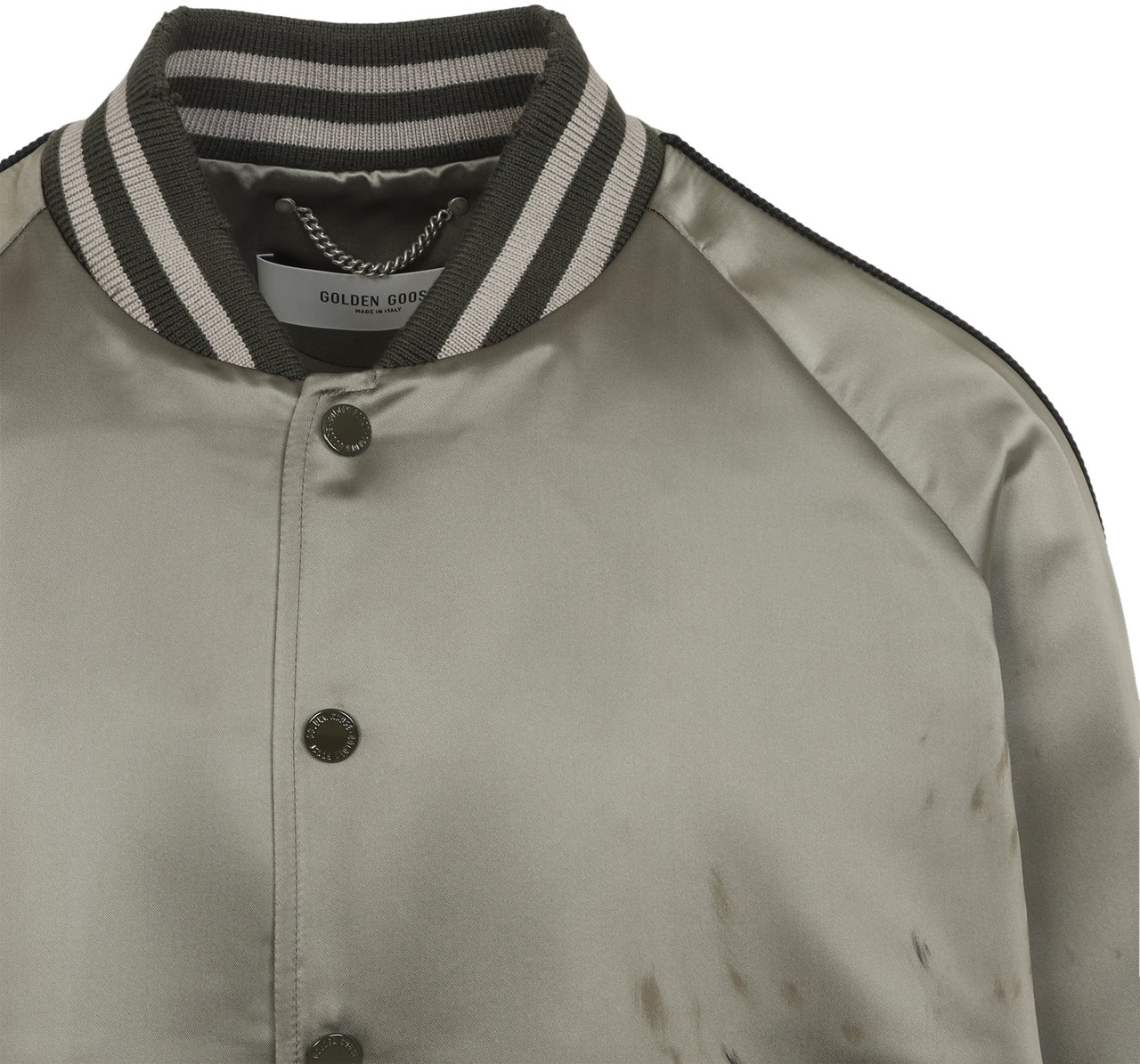Golden Goose Coats Verde Groen
