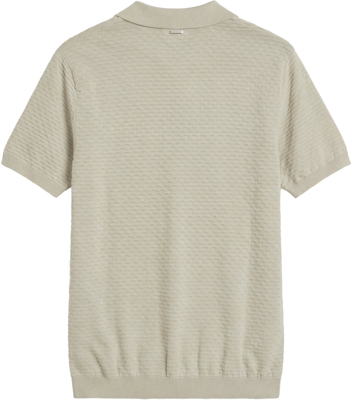 Antony Morato SWEATER POLO WITHOUT BUTTON SHORT SLEEVES REGULAR FIT IN COTTON SOFT YARN Beige
