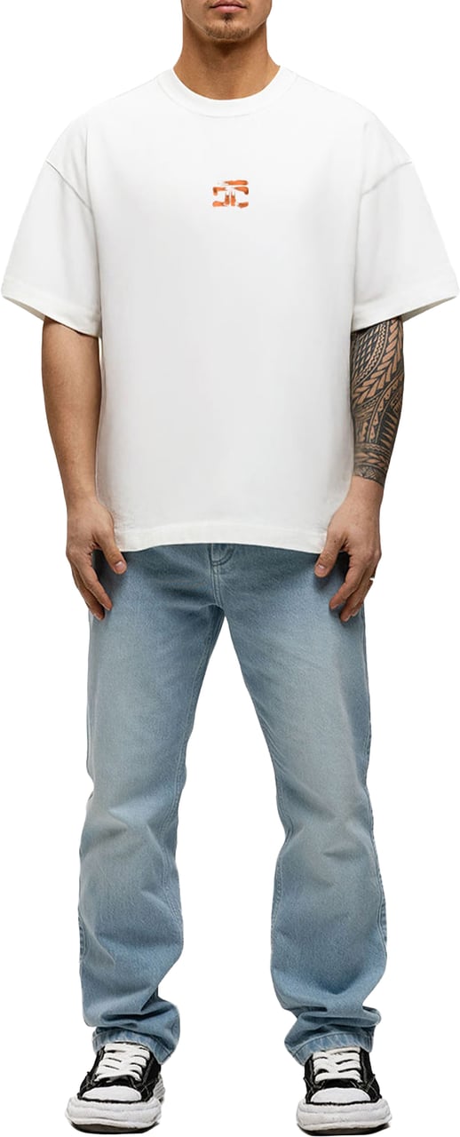 JORCUSTOM KD-Artist 2.0 Loose Fit T-Shirt Wit