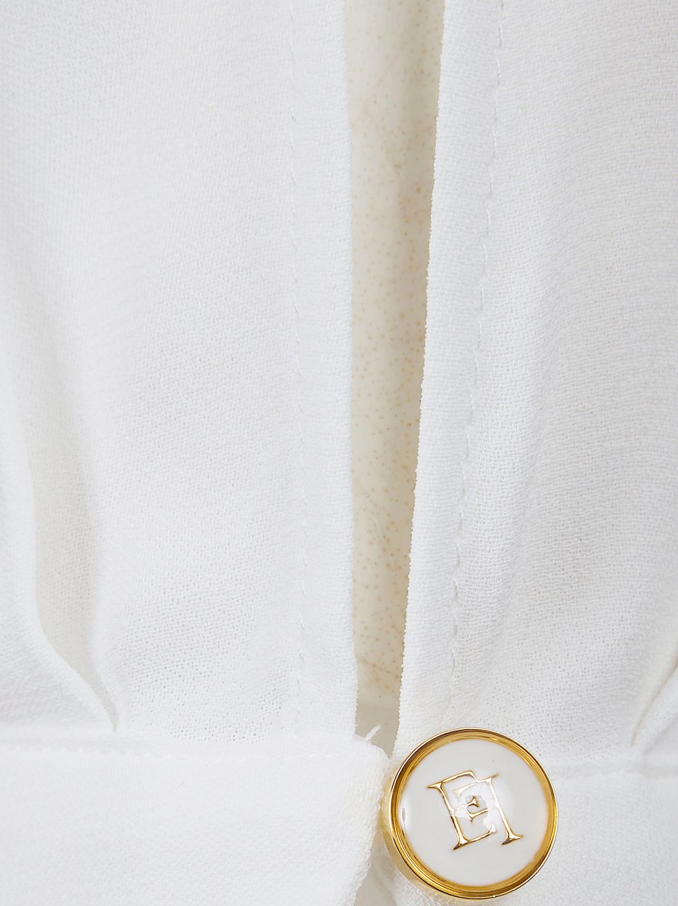 Elisabetta Franchi Shirts Ivory Wit