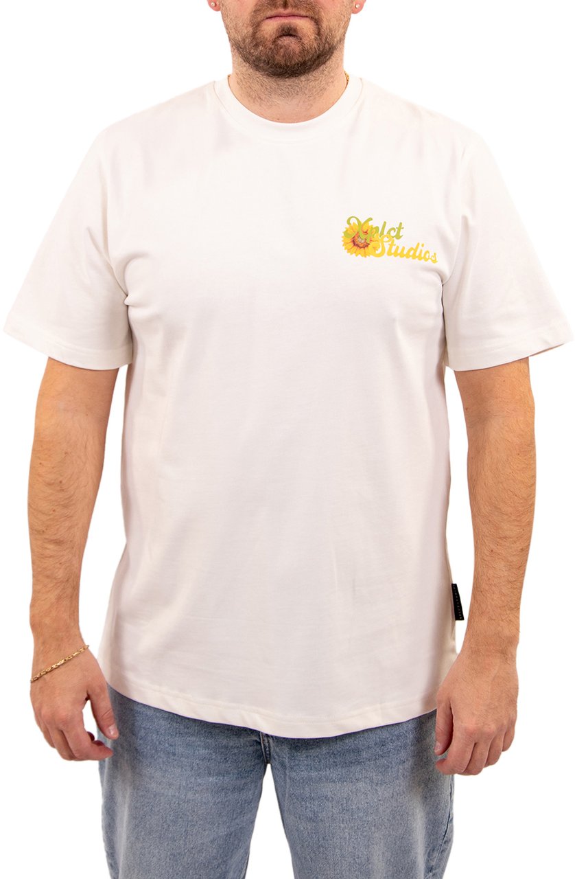 XPLCT Flowers Tee Beige