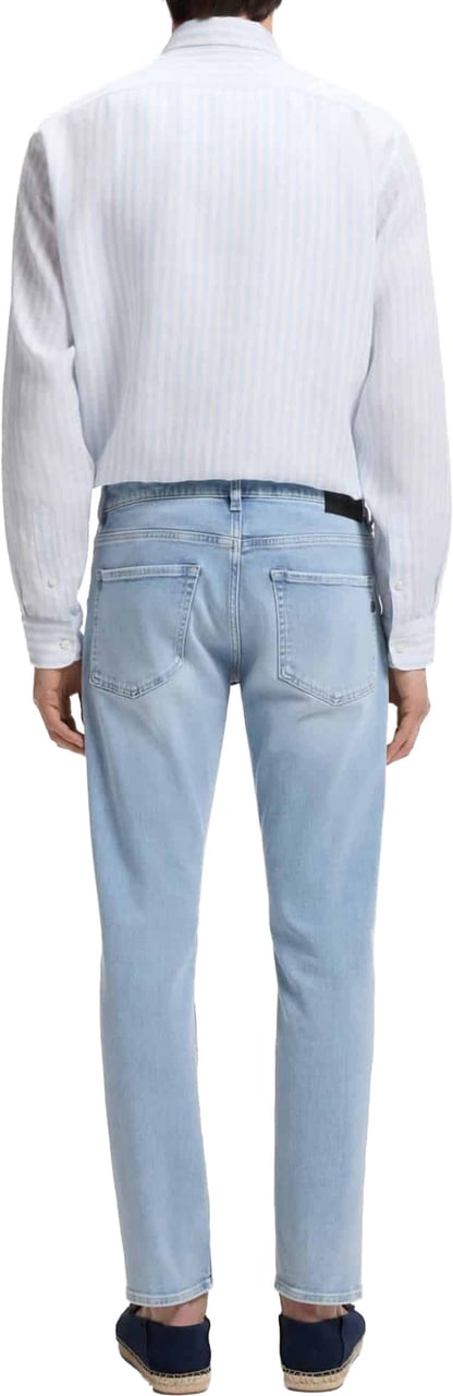 Boss C-Delaware Cashmere Touch Light Blu Blauw
