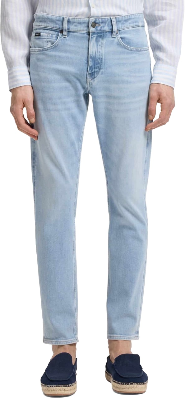 Boss C-Delaware Cashmere Touch Light Blu Blauw