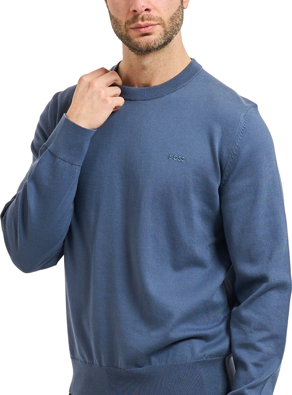 Boss Upacas-L Open Blue Blauw