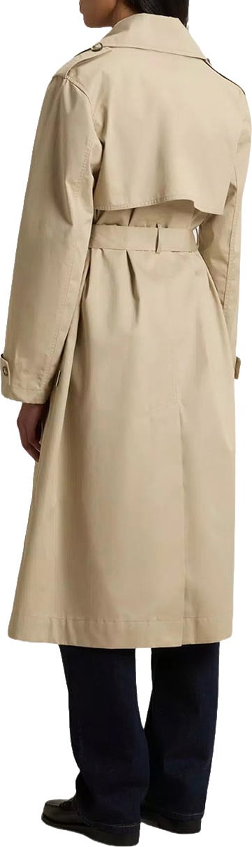 Woolrich Tech Cotton Trench Beige