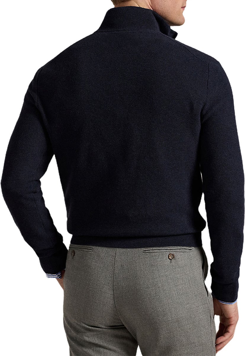 Ralph Lauren Half zip trui Blauw