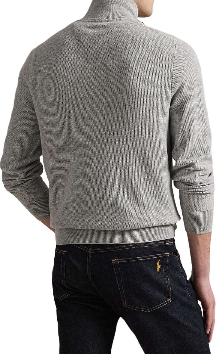 Ralph Lauren Half zip trui Grijs