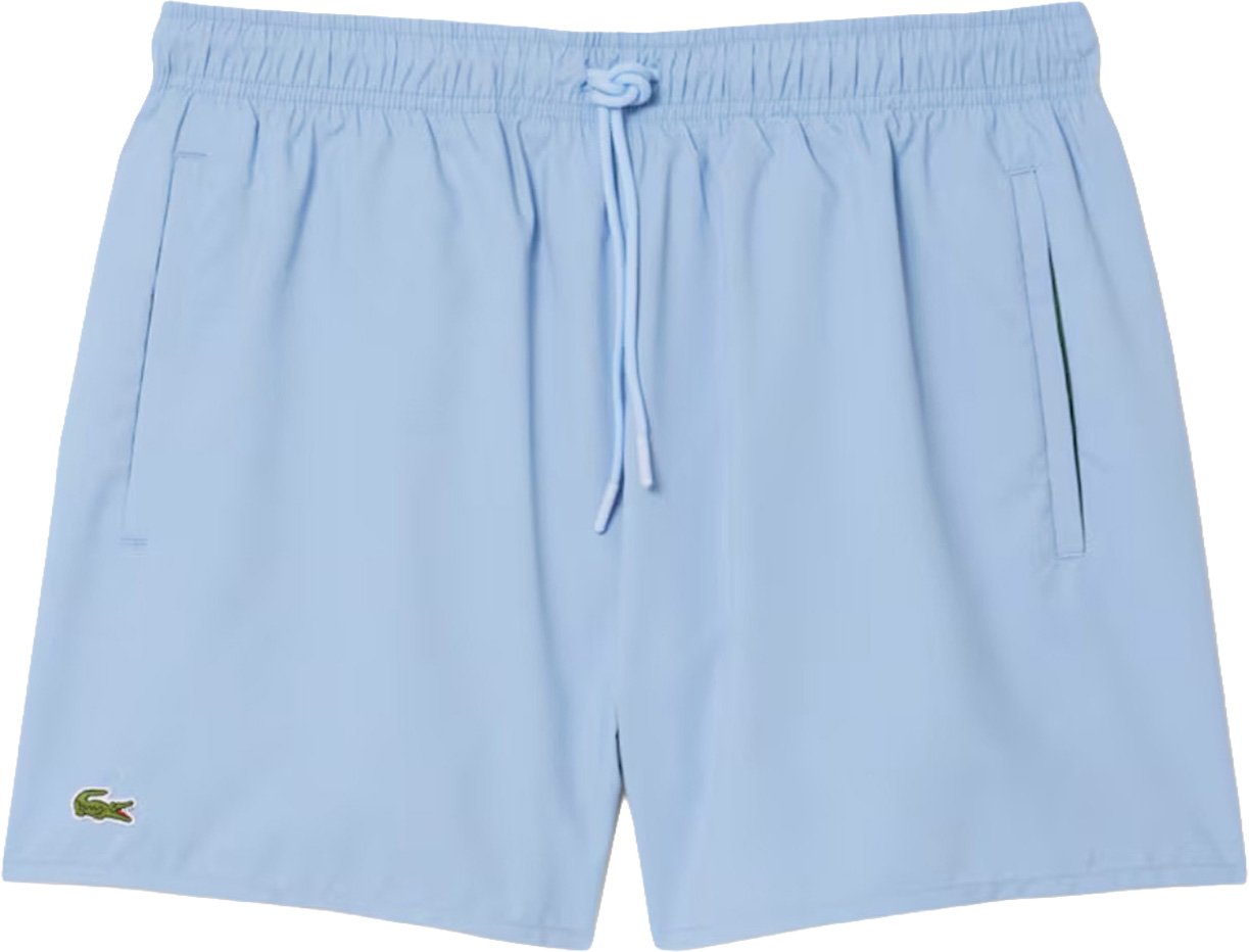 Lacoste Zwembroek lichtblauw Blauw