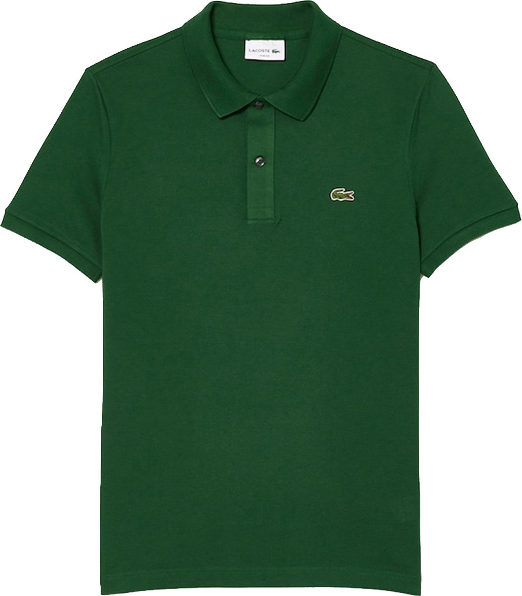 Lacoste Polo slim fit donkergroen Groen