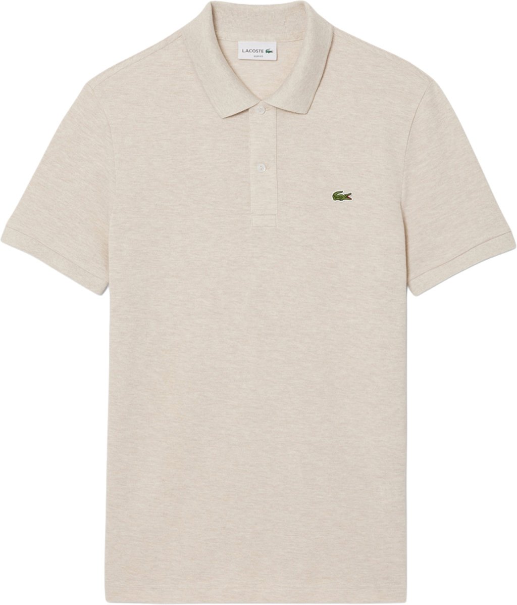 Lacoste Polo slim fit greige Beige