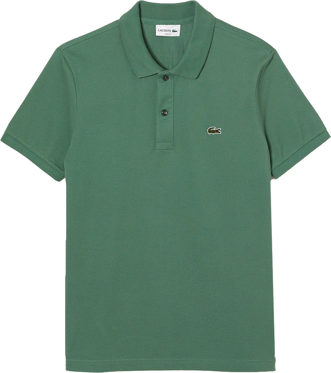 Lacoste Polo slim fit groen Groen