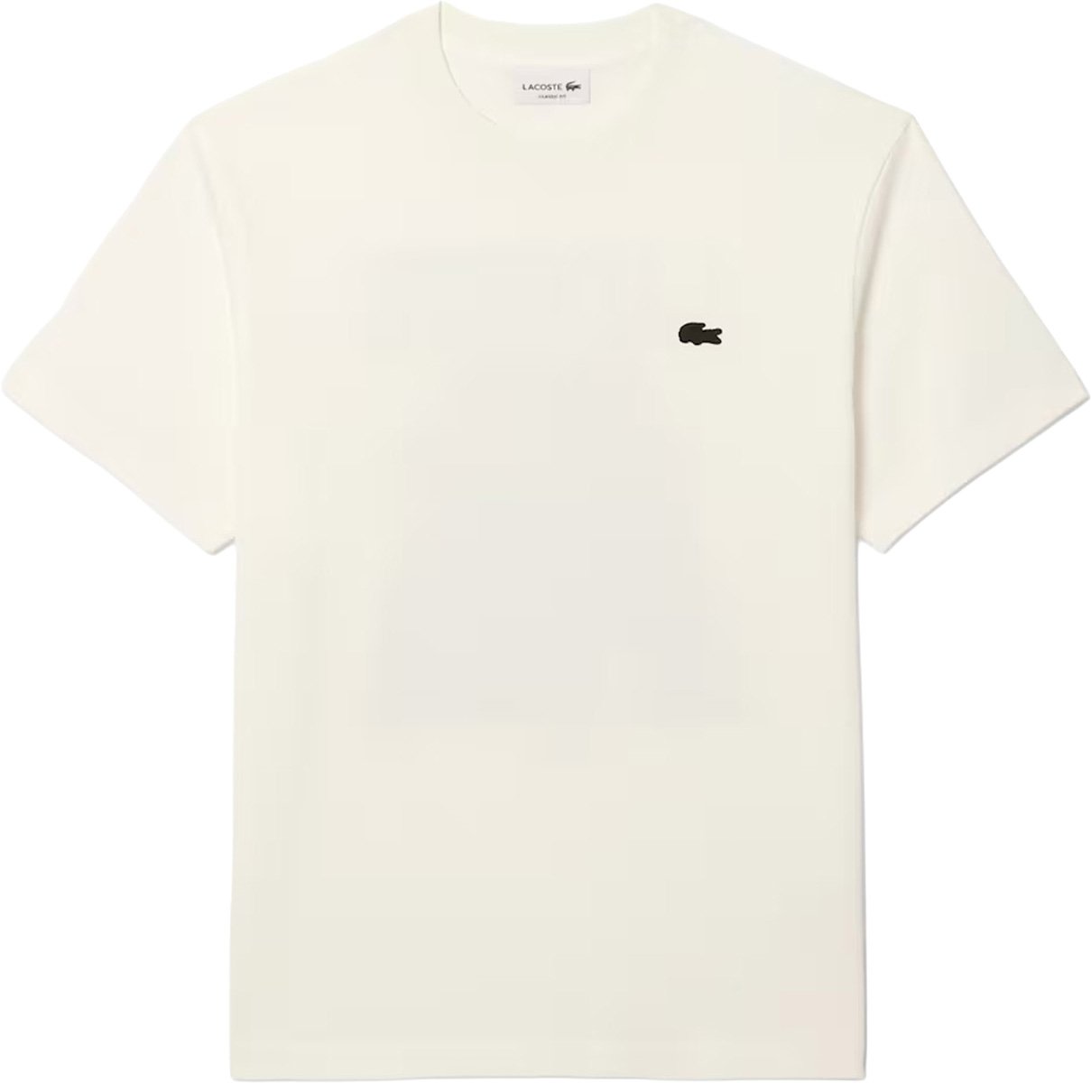 Lacoste T-shirt wit Wit