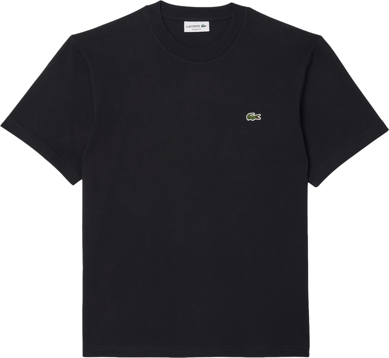 Lacoste T-shirt zwart Zwart