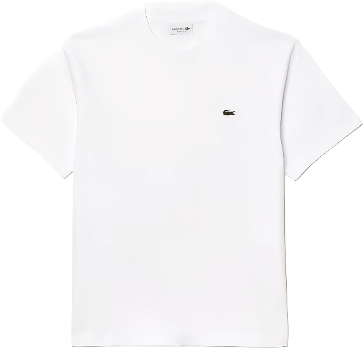 Lacoste T-shirt wit Wit