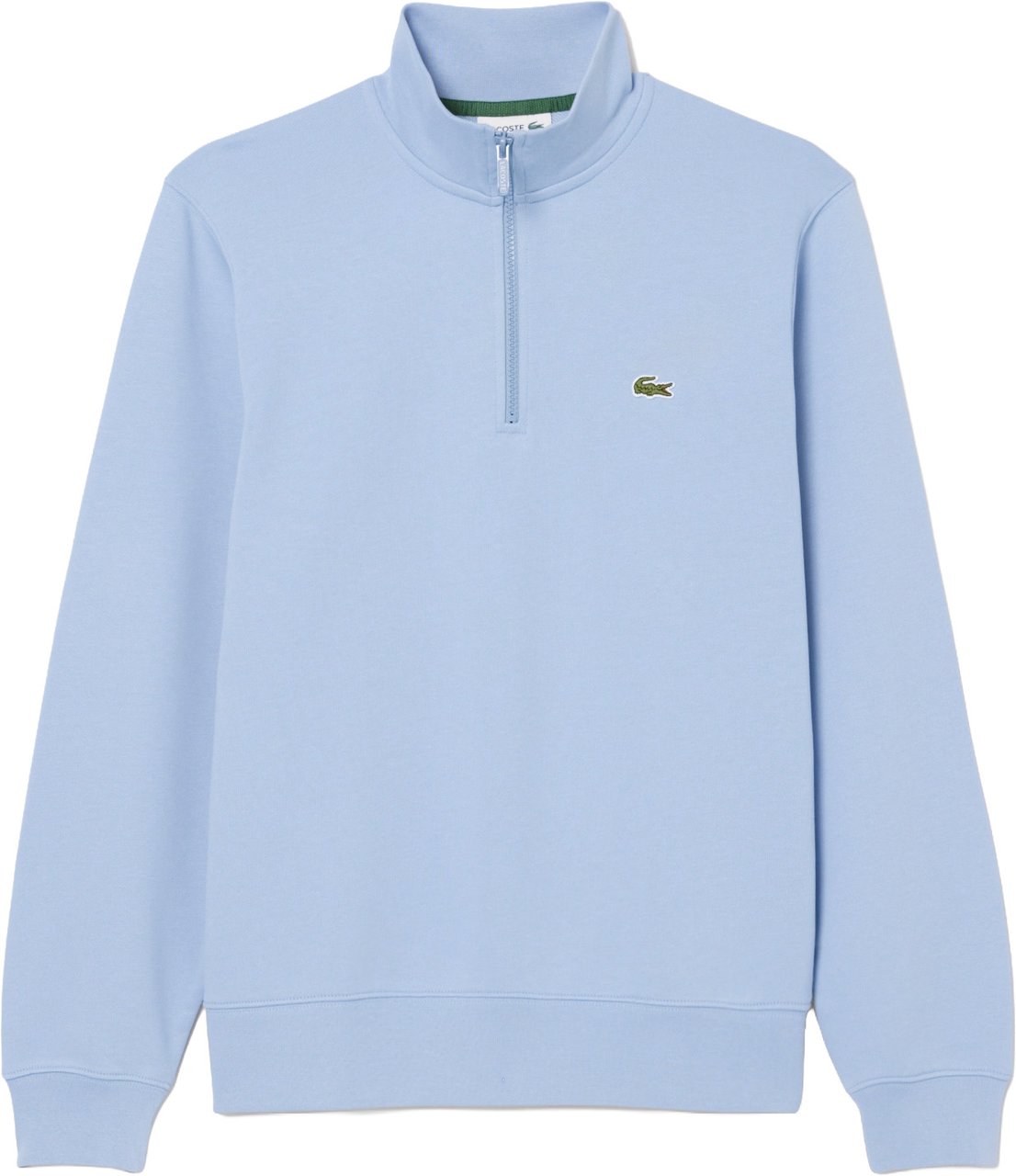 Lacoste Zip-Up Fleece Sweatshirt Blauw