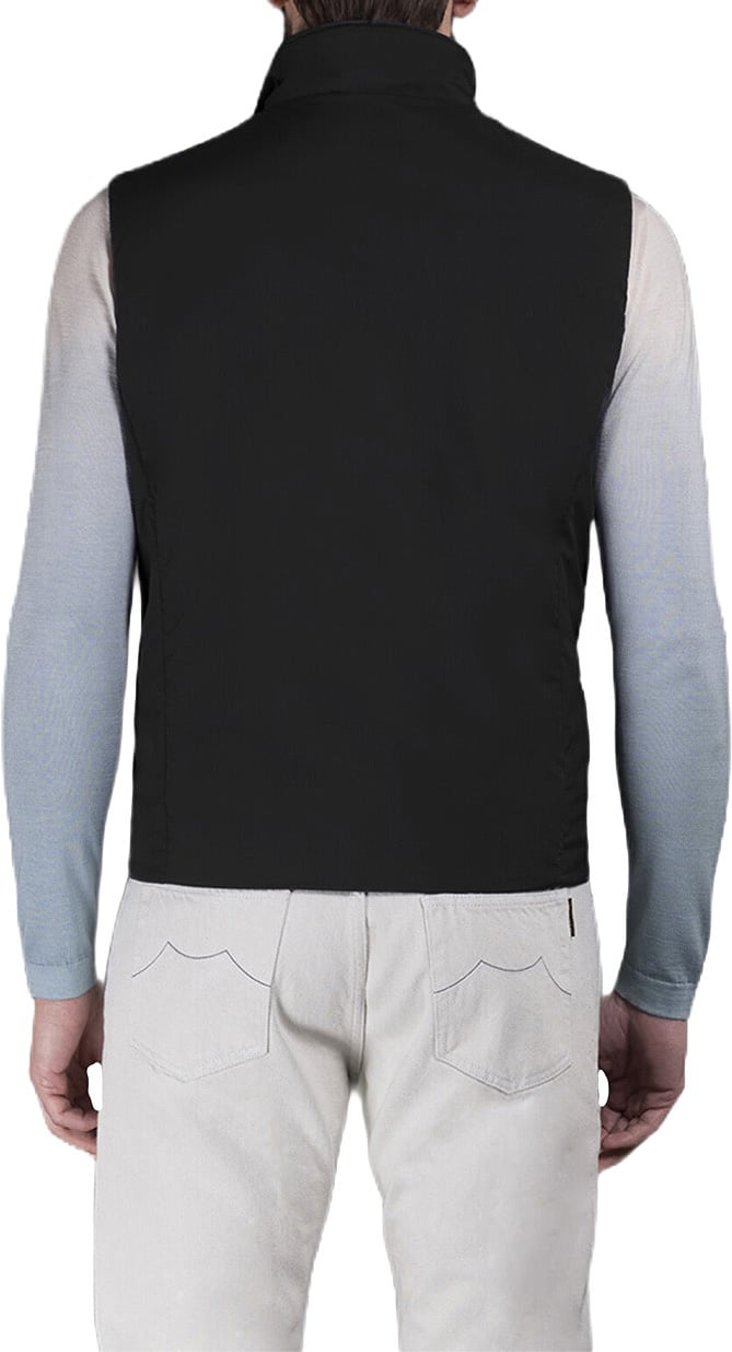 Moorer Bodywarmer Senio-Skt zwart Zwart