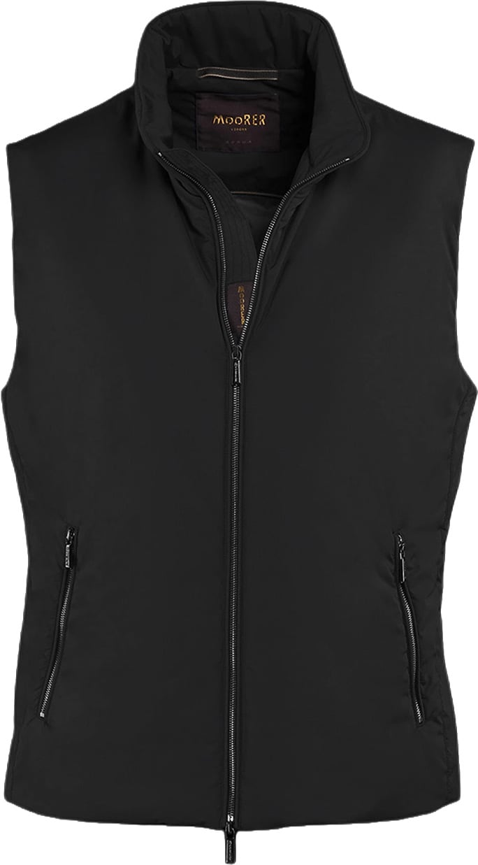Moorer Bodywarmer Senio-Skt zwart Zwart